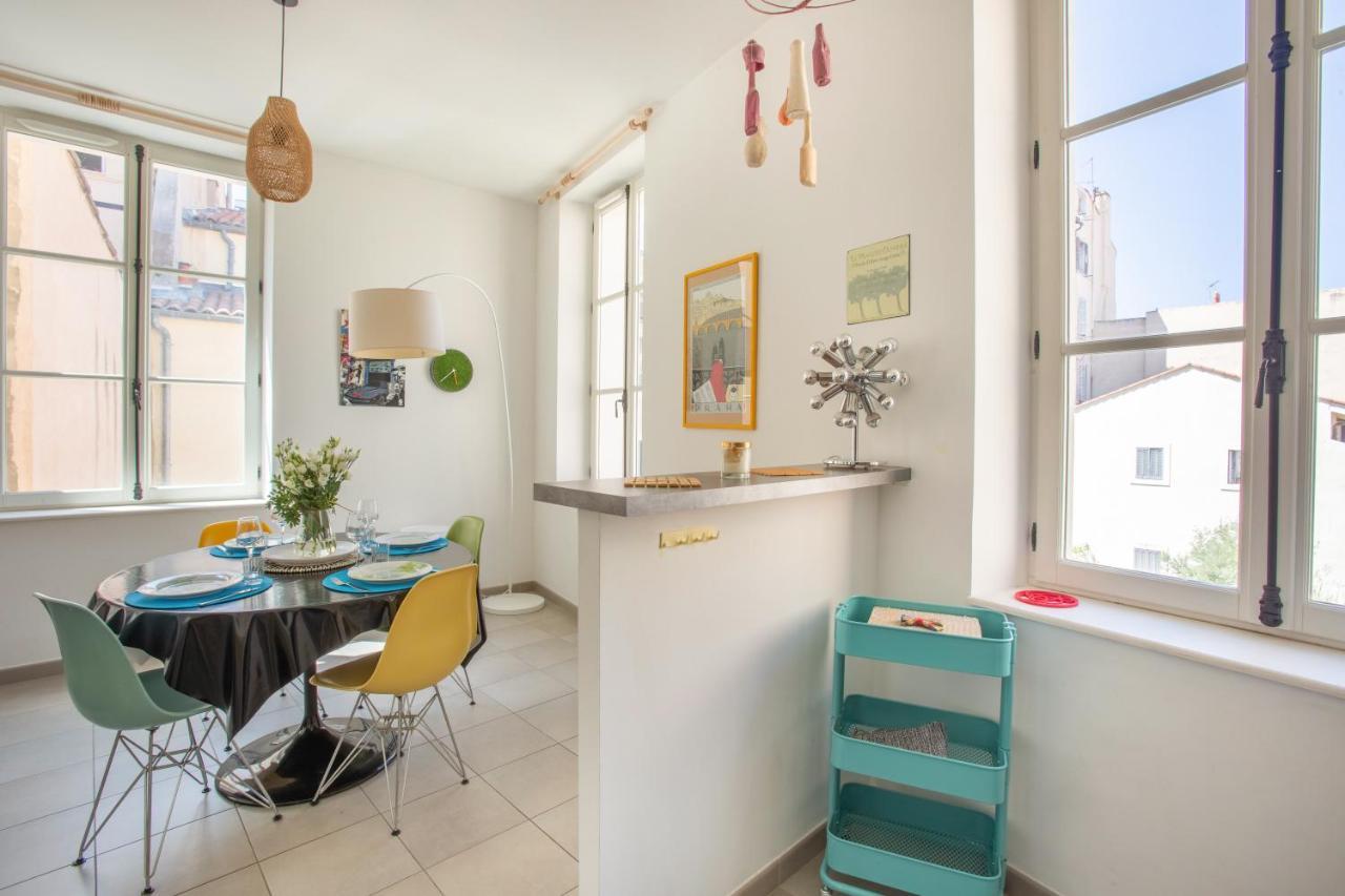 L'Olivier - Bel Appartement Au Calme A 2 Pas Du Vieux Port Marseille Bagian luar foto